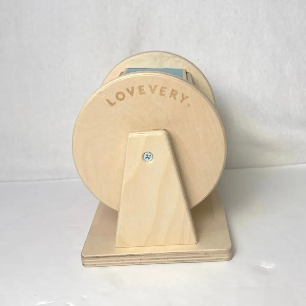 Lovevery Spinning Rainbow Wheel and Wooden Bell Sensory Montessori Toy’s
